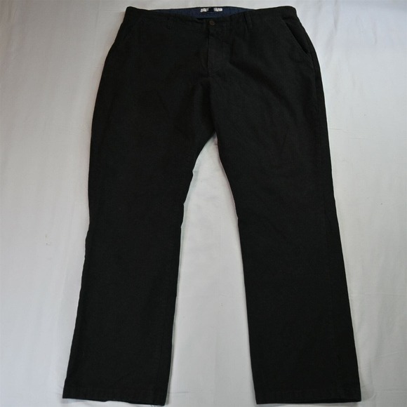 Flag & Anthem 44 x 34 Charcoal Gray Relaxed Fit Chino Pants - Picture 1 of 3